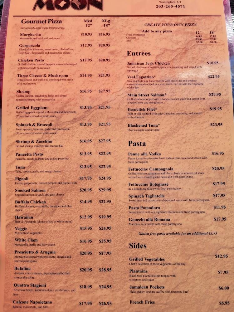 Half Moon Coffee & Grille Cafe Menu image 1